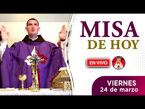 MISA de HOY EN VIVO |  viernes 24 de marzo 2023 | Heraldos del Evangelio El Salvador