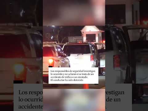 Un hombre estrella su coche contra las puertas de la Casa Blanca: Joe Biden no estaba en el interior