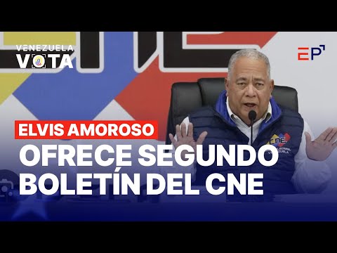 Segundo boletín del CNE dice que Nicolás Maduro ganó con más de 6 millones de votos