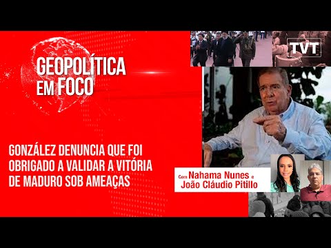 Edmundo González denuncia que foi obrigado a validar a vitória de Maduro sob ameaças severas