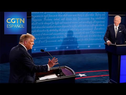 Trump y Biden se enzarzan en un caótico primer debate