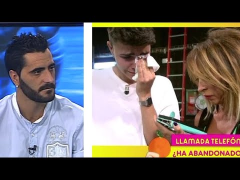 Dani Güiza rompe a llorar en directo al hablar con su hijo: Nosotros te abrimos las puertas de casa