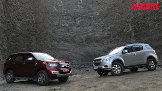 Chevrolet Trailblazer vs Ford Endeavour - Comparative Review