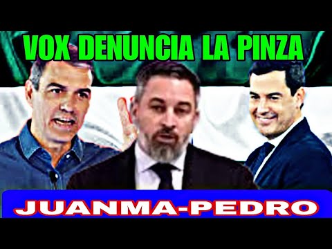 VOX DENUNCIA LA PINZA DEL PP DE JUANMA MORENO CON EL PSOE DE PEDRO SÁNCHEZ