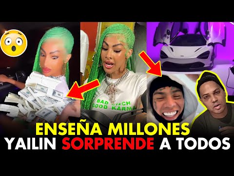 INCREIBLE! YAILIN ENSEÑA MILLONES Y SORPRENDE LUEGO DEL LIO DE ALOFOKE Y TEKASHI