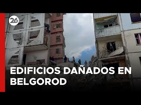 RUSIA | Numerosos edificios resultaron dañados en Belgorod tras ataque ucraniano