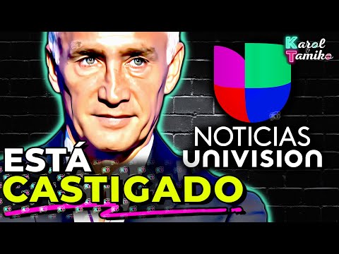 ¡IMPACTANTE! Jorge Ramos recibe GOLPEBAJO de Univisión