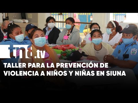 Realizan taller de prevención de violencia sexual a niños y niñas en Siuna - Nicaragua