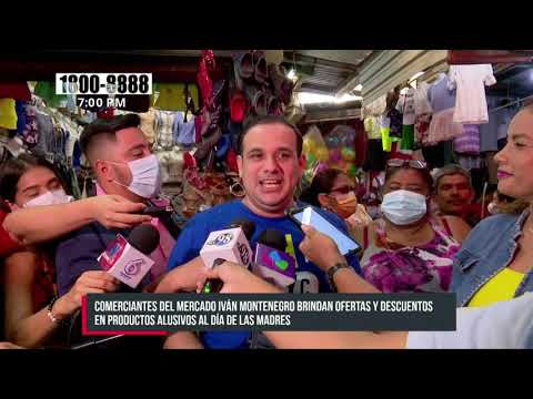Atractivas ofertas para regalo de las madres en mercados de Managua - Nicaragua