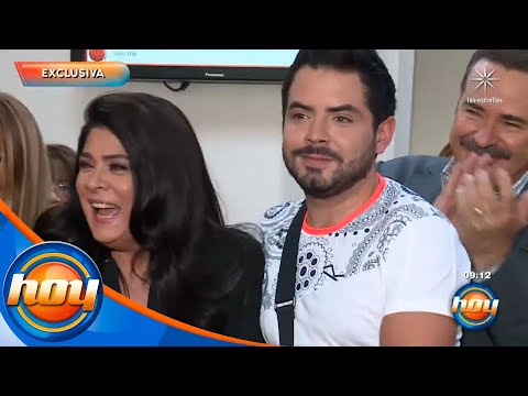 José Eduardo Derbez habla de los señalamientos que se hacen Victoria Ruffo y Eugenio Derbez | Hoy