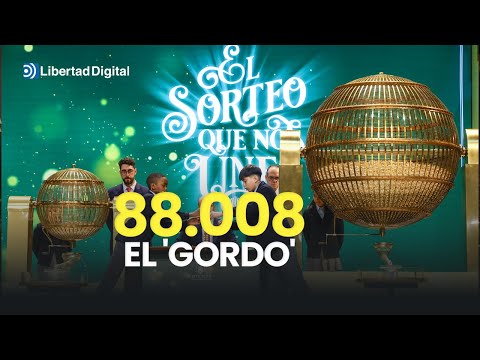 El 88.008, el 'Gordo' del Sorteo de Navidad 2023