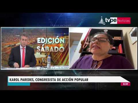 Noticias Mañana | Karol Paredes, congresista de Acción Popular - 03/12/2022
