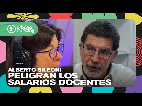 El titular de Educación advirtió que peligran los salarios docentes: Alberto Sileoni en #DeAcáEnMás