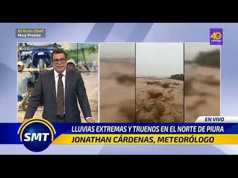 Policía muere y otro desaparecido por inundaciones en Olmos