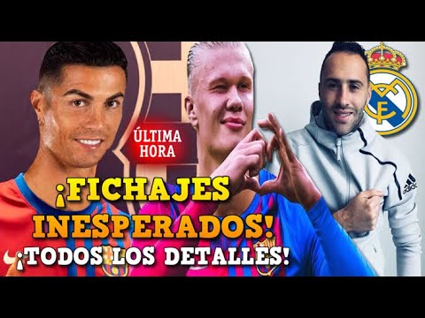 BOMBAZO DEL SIGLO: CRISTIANO RONALDO Y HAALAND AL BARÇA JUNTOS - ¿DAVID OSPINA AL REAL MADRID