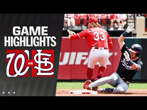 Nationals vs. Cardinals Game Highlights (7/28/24) | MLB Highlights