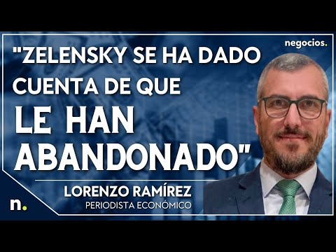 Zelensky se ha dado cuenta con los papeles del Pentágono de que le han abandonado. Lorenzo Ramírez