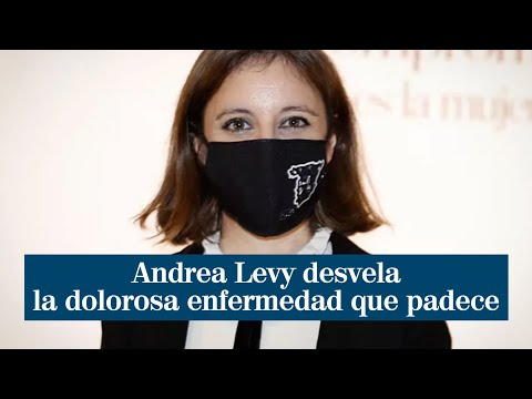 Andrea Levy desvela la dolorosa enfermedad que padece: fibromialgia