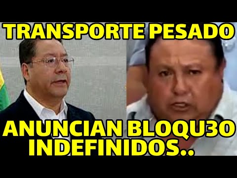 TRANSPORTE PESADO ANUNCIAN BLOQUEOS DESDE ESTE  27 JUNIO EXIGEN LA RENUNCIA MINISTRO MONTAÑO