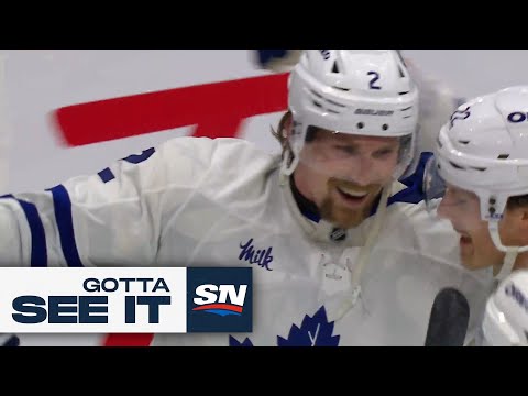 GOTTA SEE IT: Maple Leafs Win It In OT Yet Again Off Of Simon Benoits Blast