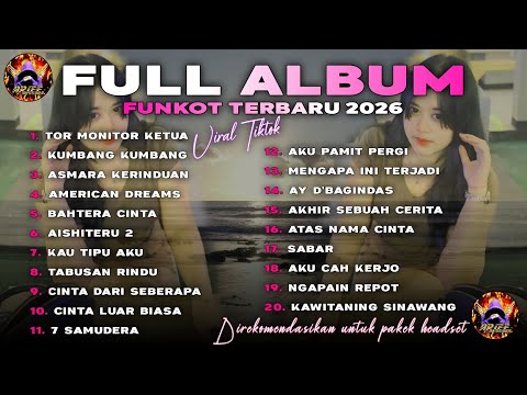 DJ TIKTOK TERBARU 2026 | ENAK BUAT SANTAI (ANGGARA OFFICIALL🎶) FUNKOT CINTA DARI SEBERANG FULL ALBUM