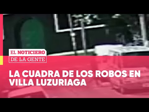 VECINOS de Villa LUZURIAGA RECLAMAN firmemente SEGURIDAD en la zona #ElNotidelaGente