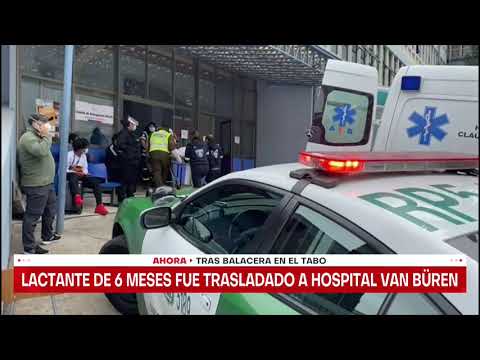 Lactante de seis meses resulta herido en balacera ocurrida en El Tabo | 24 Horas TVN Chile