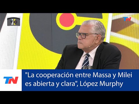 López Murphy: La cooperación entre Massa y Milei es abierta y clara
