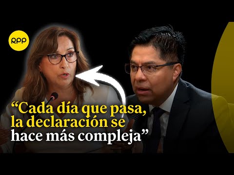 Sobre caso relojes: Julio César Espinoza recomienda que Dina Boluarte declare cuanto antes