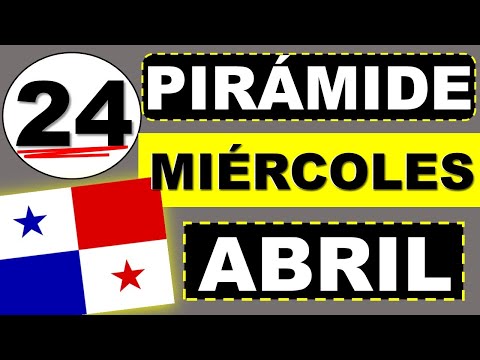 Pirámide de la Lotería de Panamá para Miércoles 24 Abril 2024 Decenas Suerte Sorteo Miercolito d Hoy
