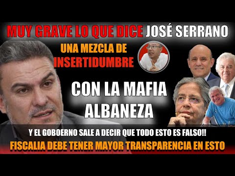 Alerta: José Serrano Revela Conexión entre 'Los Lobos' y la Mafia Albanesa en Entrevista Explosiva