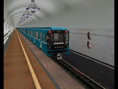 Калининская линия метро для trainz 2012