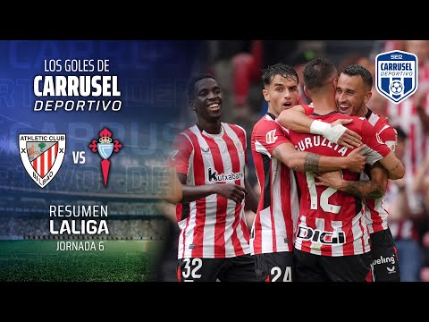 Gran partido del Athletic Club que sigue sumando | Resumen de goles del Athletic 3 - 1 Celta de Vigo