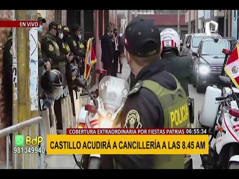 Breña: gran expectativa en exteriores de vivienda de Pedro Castillo (1/3)