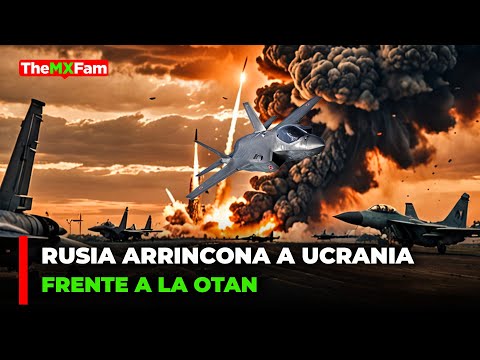RUSIA ARRINCONA A UCRANIA BOMBARDEANDO VIAS DE ENTREGA DE LA OTAN | TheMXFam