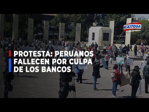 Jessica Lechuga: Peruanos están falleciendo producto del poco corazón de los bancos