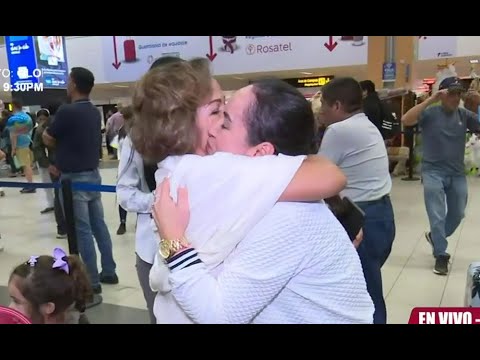 Aeropuerto Jorge Chávez es escenario de reencuentros familiares previo a la Navidad