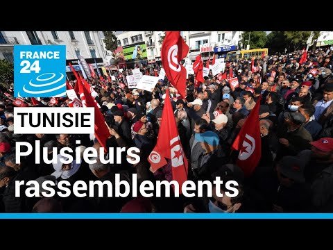 Des milliers de Tunisiens manifestent contre le président Saïed sur fond de crise économique