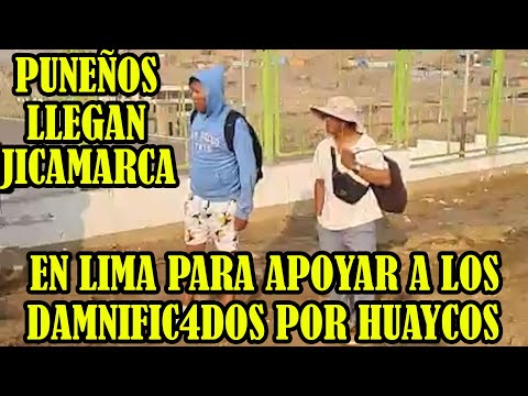 MANIFESTANTES DE PUNO LLEGARON HASTA JICAMARCA EN LIMA PARA REALIZAR APOYO AL PUEBLO..