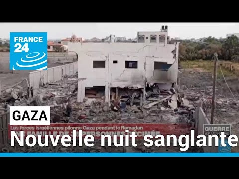 Gaza : une trentaine de personnes tuées dans une frappe sur une maison de déplacés • FRANCE 24
