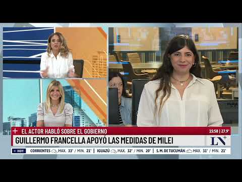 Erica Rivas cargó contra Francella tras el apoyo del actor a Milei