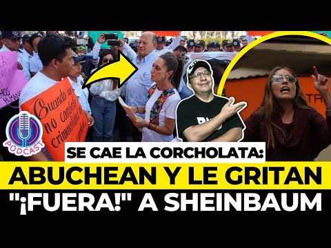 CHILLA la CORCHOLATA: ¡ABUCHEAN Y LE GRITAN FUERA A SHEINBAUM! ¡Se le CAE la SUCESIÓN a OBRADOR!