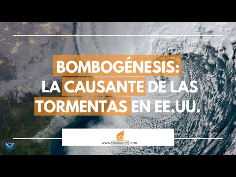 La Bombogénesis: La causante de las tormentas en EE.UU.  #PóngaleElOjo