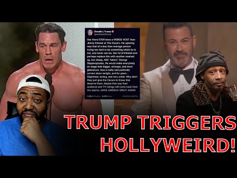 Trump TRIGGERS Jimmy Kimmel LIVE On Stage At The WOKE Oscars With EPIC TRUTH Social Post!