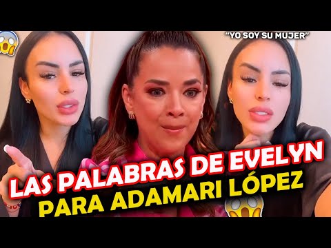 Las PALABRAS de Evelyn Beltrán tras la ENTREVISTA de Adamari López HABLANDO de Toni Costa