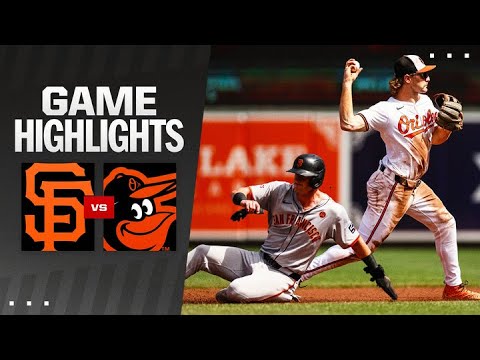 Giants vs. Orioles Game Highlights (9/19/24) | MLB Highlights