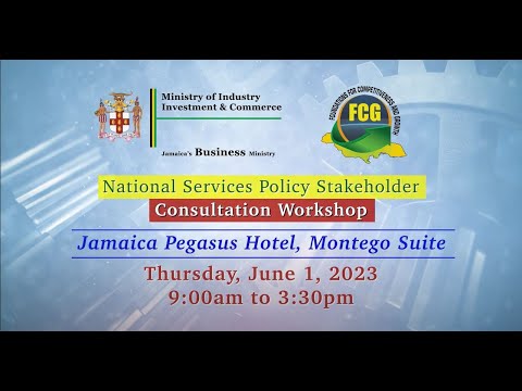 MIIC National Services Policy Stakeholder Consultation Workshop - June 1, 2023