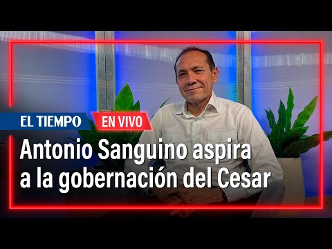 Antonio Sanguino conversa con EL TIEMPO sobre su candidatura a la gobernación del Cesar