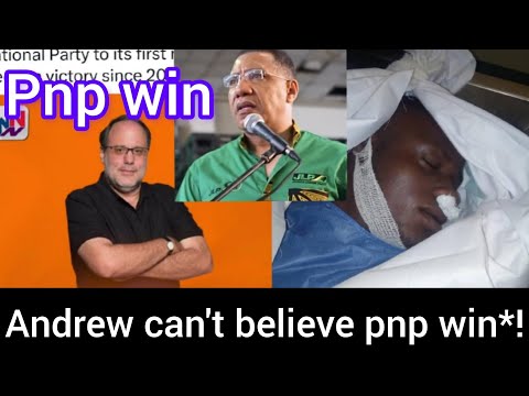 breaking news pnp won* Andrew holness vex*police kill wanted man trying to vote today
