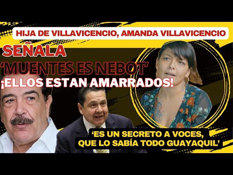 Amanda Villavicencio señala a Jaime Nebot y Pablo Muentes de estar 'amarrados'